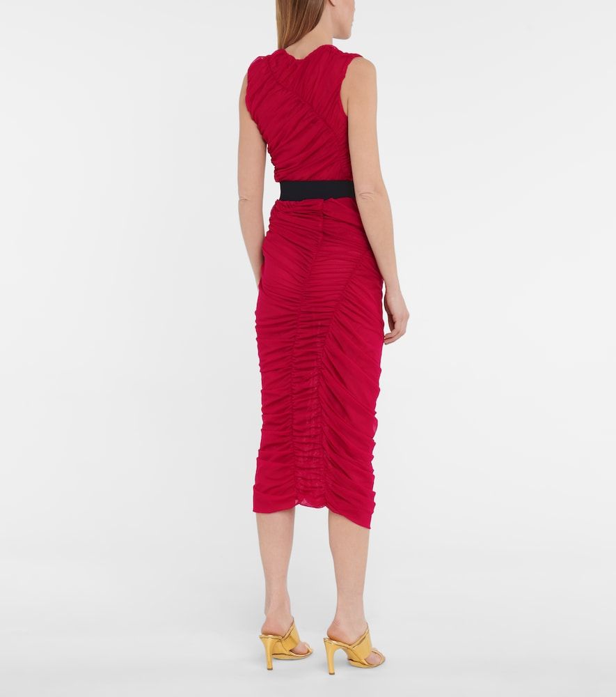 Dries Van Noten Gonna midi in mesh - Dries Van Noten - Modalova