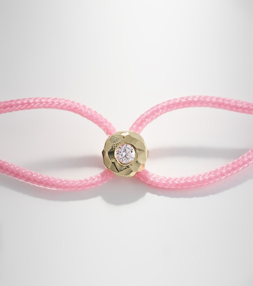 Parachute Nesting Gem 18kt gold bracelet with diamond - Octavia Elizabeth - Modalova