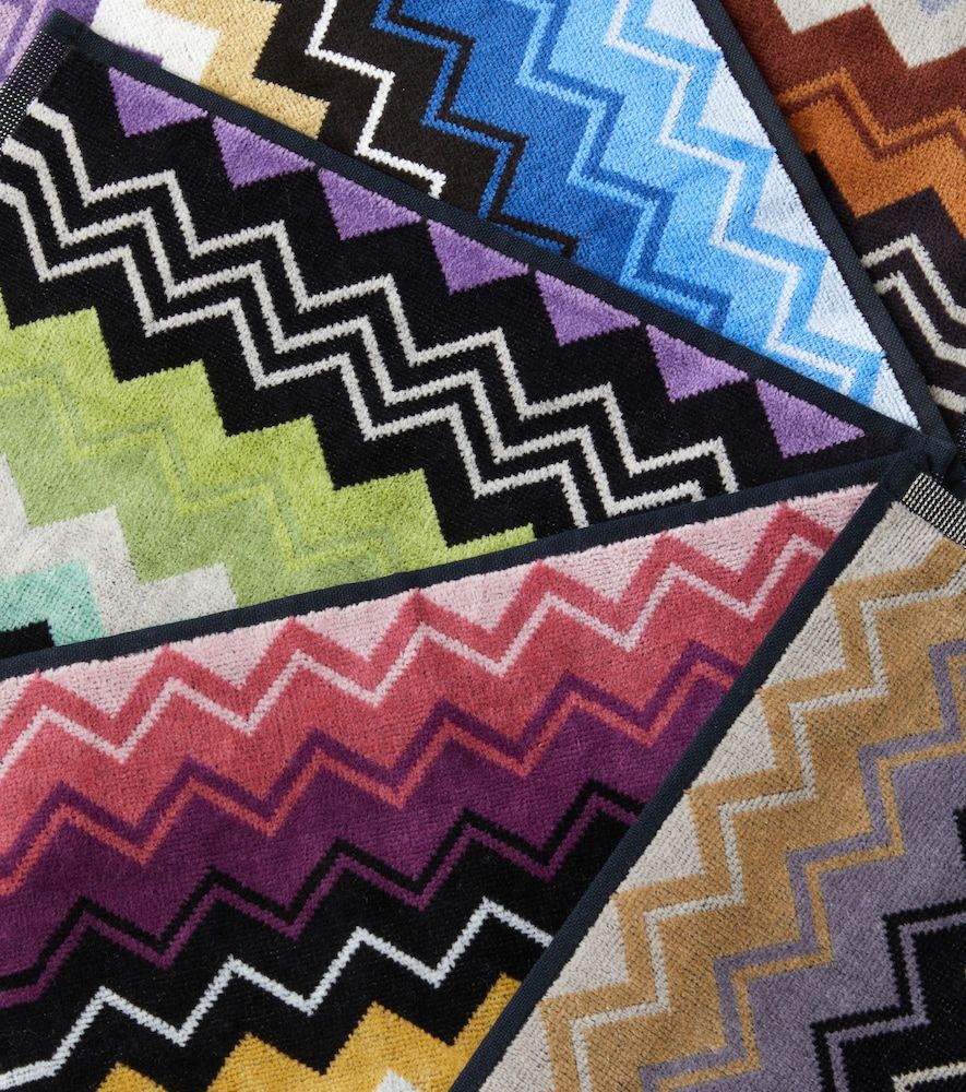 Set de 6 toallas de manos Giacomo en zigzag - Missoni - Modalova
