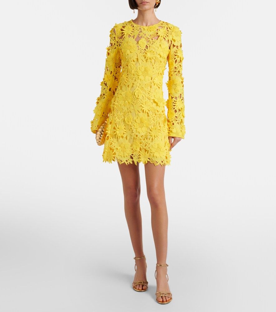 Leo Lin Suzanne lace minidress - Leo Lin - Modalova