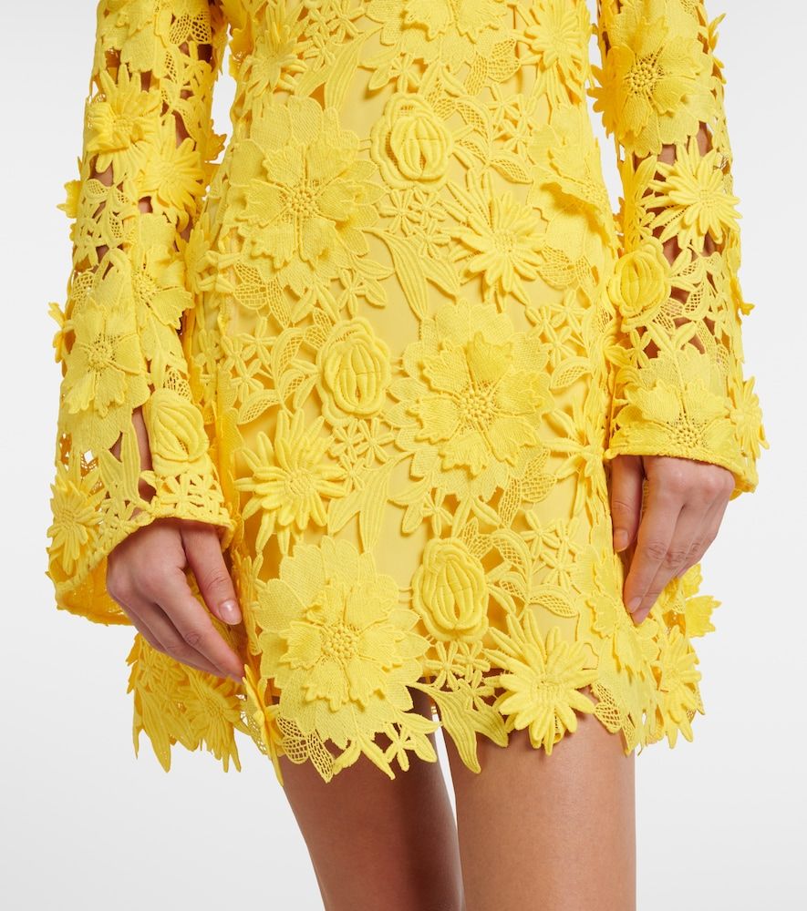 Leo Lin Suzanne lace minidress - Leo Lin - Modalova