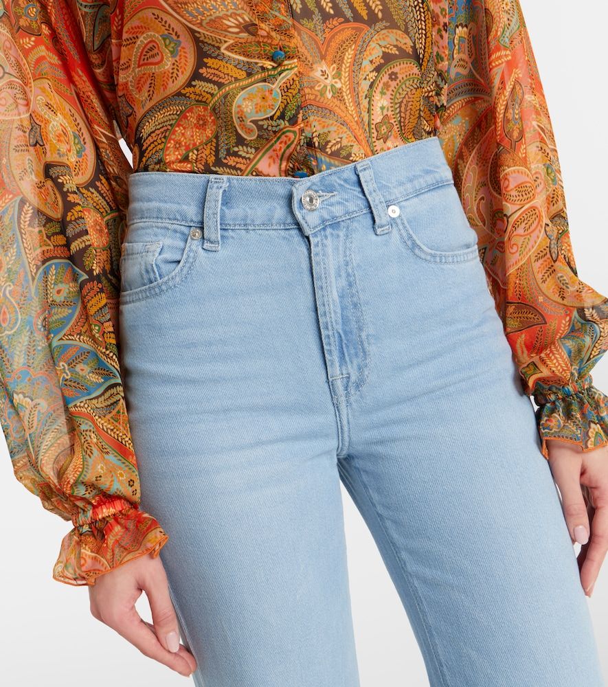 Mid-Rise Flared Jeans Retro Flare - 7 For All Mankind - Modalova