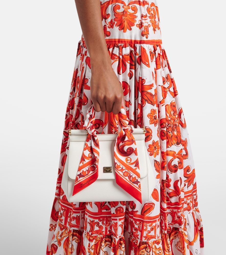 Pañuelo Majolica de sarga de seda - Dolce&Gabbana - Modalova