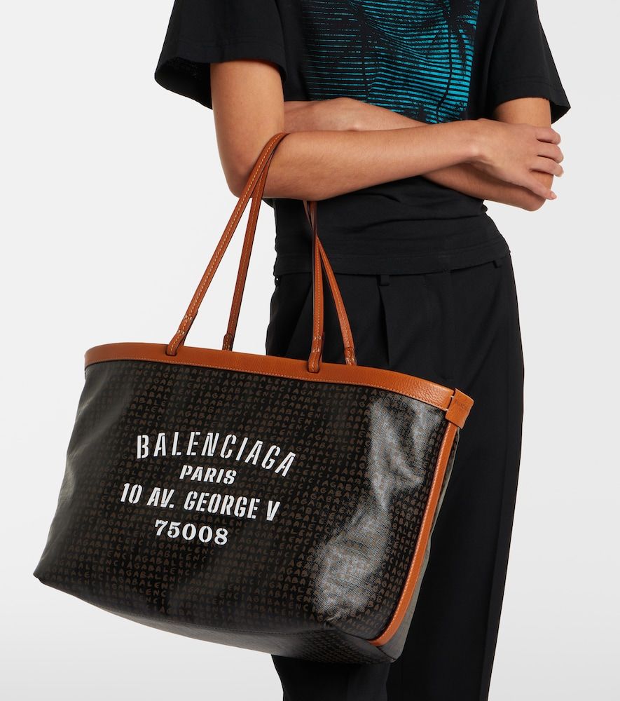 Borsa Select Medium in canvas e pelle - Balenciaga - Modalova