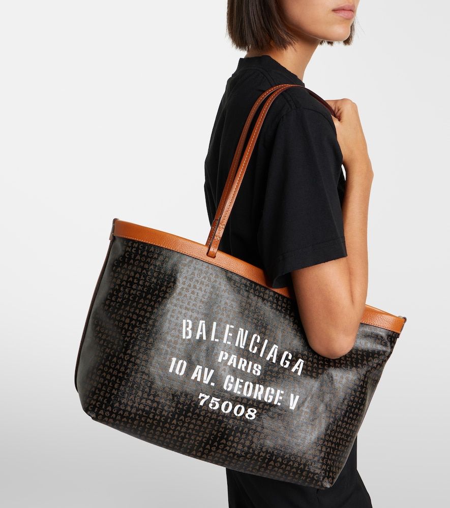 Borsa Select Medium in canvas e pelle - Balenciaga - Modalova