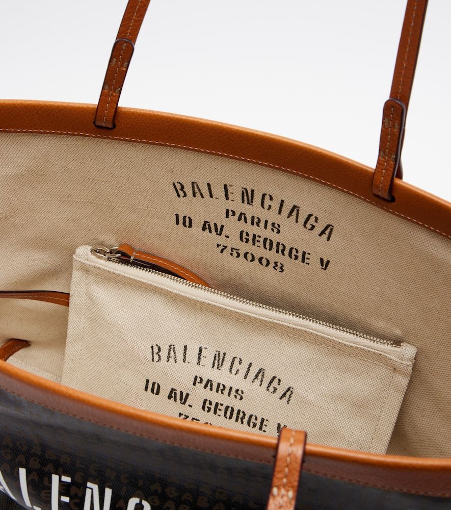 Borsa Select Medium in canvas e pelle - Balenciaga - Modalova
