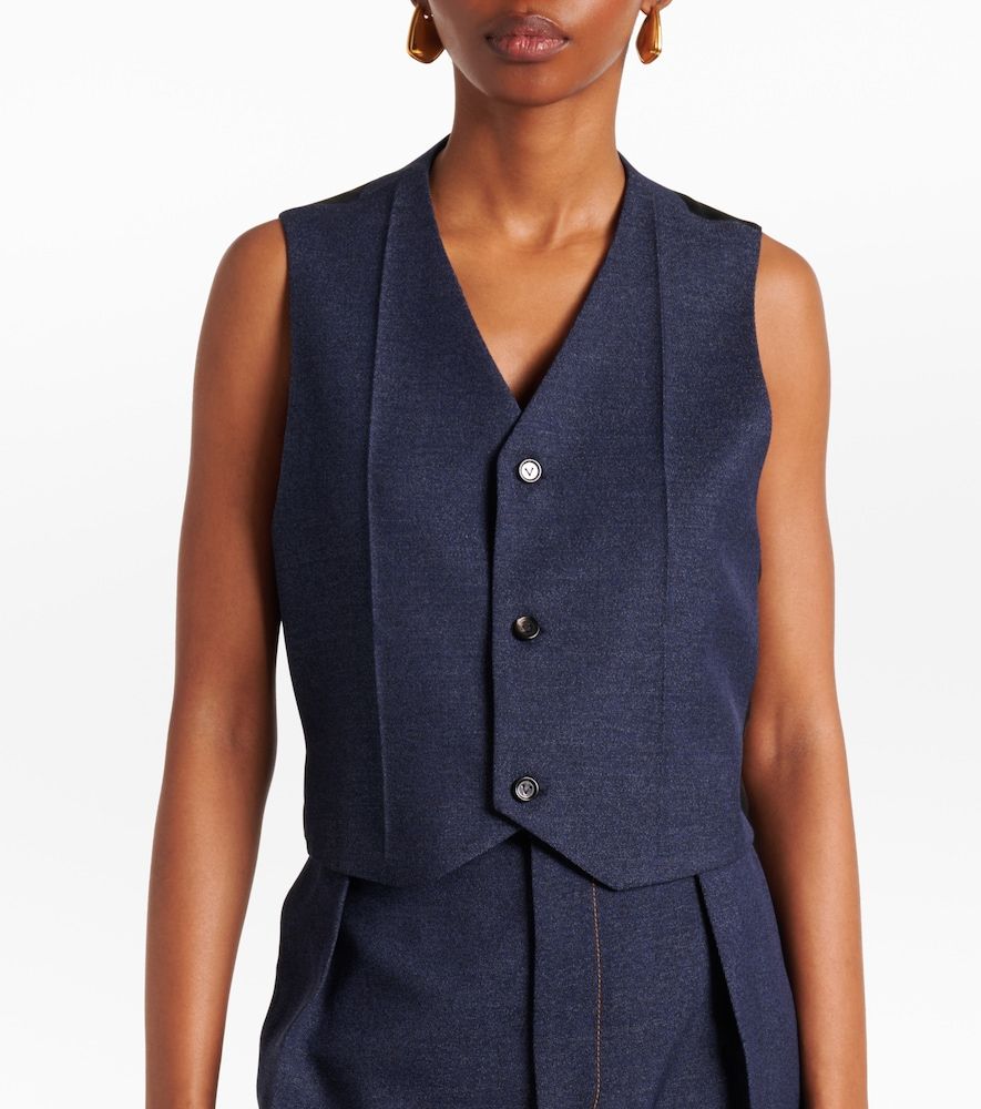 Bottega Veneta Weste aus Woll-Drill - Bottega Veneta - Modalova