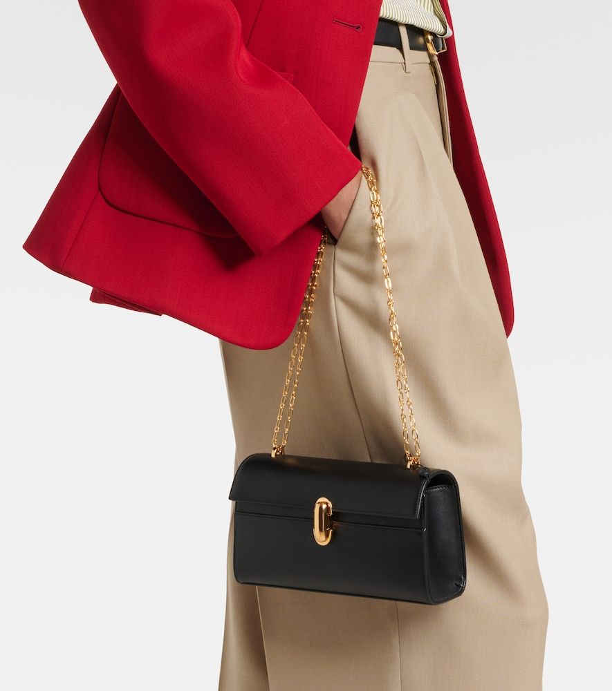 Borsa a tracolla Symmetry Chain Mini in pelle - Savette - Modalova
