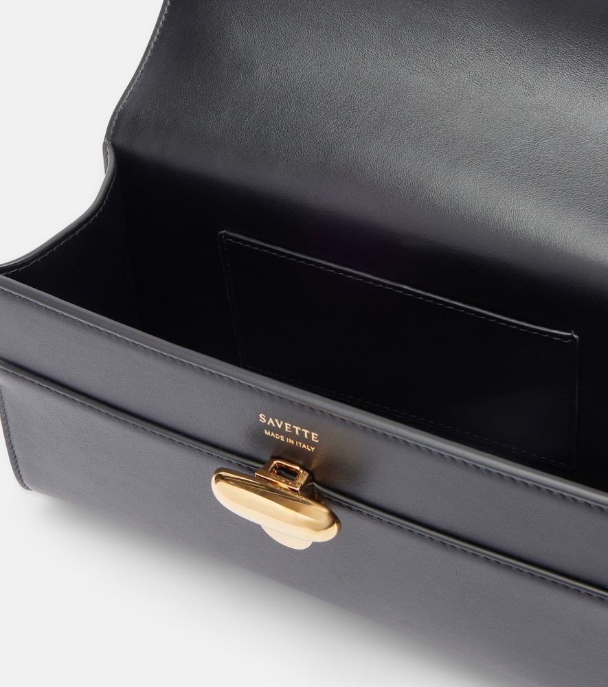 Borsa a tracolla Symmetry Chain Mini in pelle - Savette - Modalova