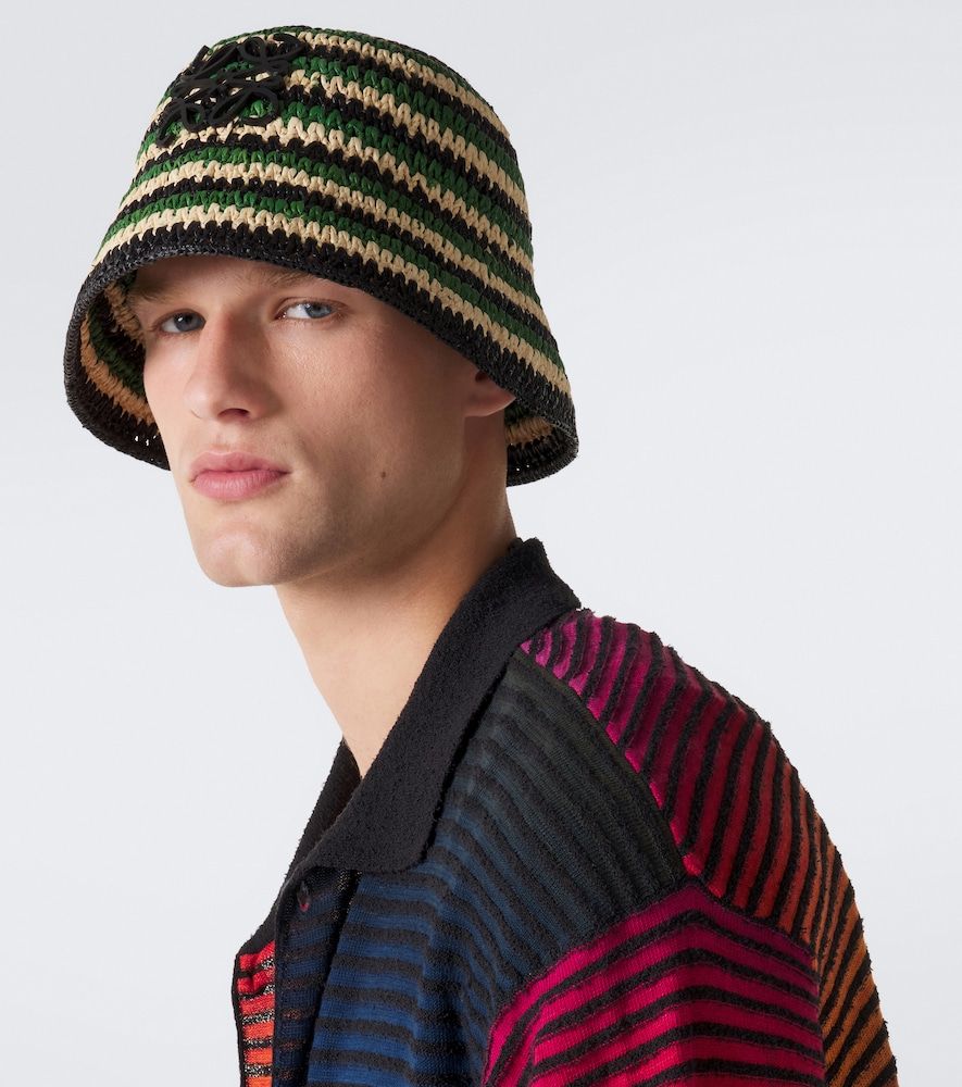 Gorro de pescador Paula's Ibiza de rafia - Loewe - Modalova
