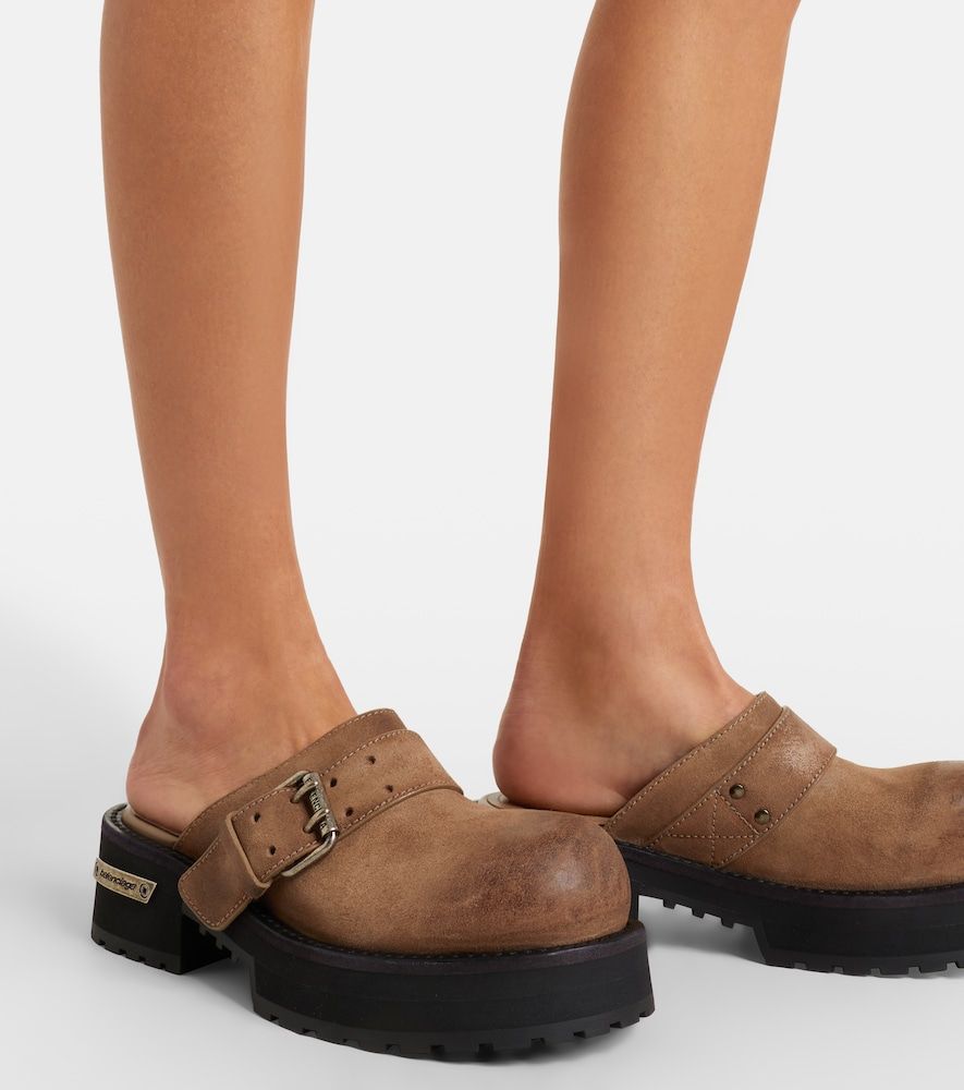Balenciaga Slippers Venom aus Leder - Balenciaga - Modalova