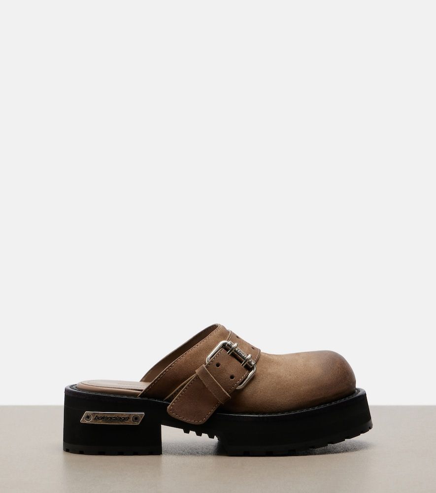 Balenciaga Slippers Venom aus Leder - Balenciaga - Modalova