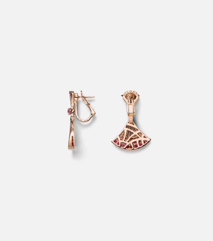 Orecchini Divas' Dream in oro 18kt con pietre preziose - Bvlgari - Modalova