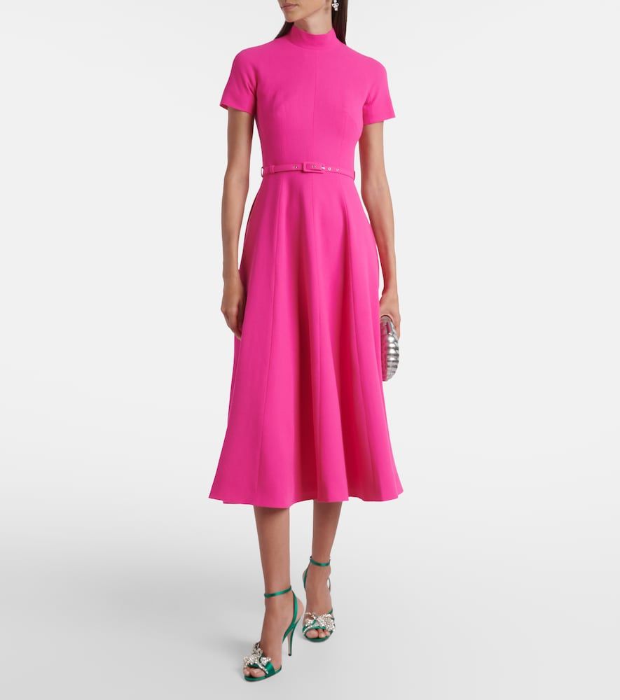 Camilla belted wool midi dress - Emilia Wickstead - Modalova