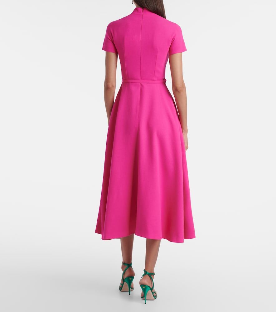 Camilla belted wool midi dress - Emilia Wickstead - Modalova