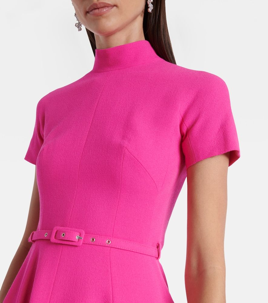 Camilla belted wool midi dress - Emilia Wickstead - Modalova
