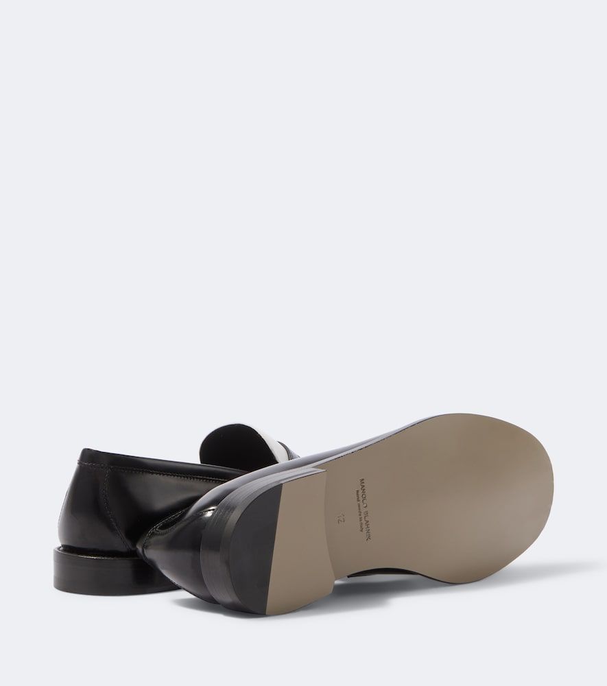 Loafers Perry aus Leder - Manolo Blahnik - Modalova
