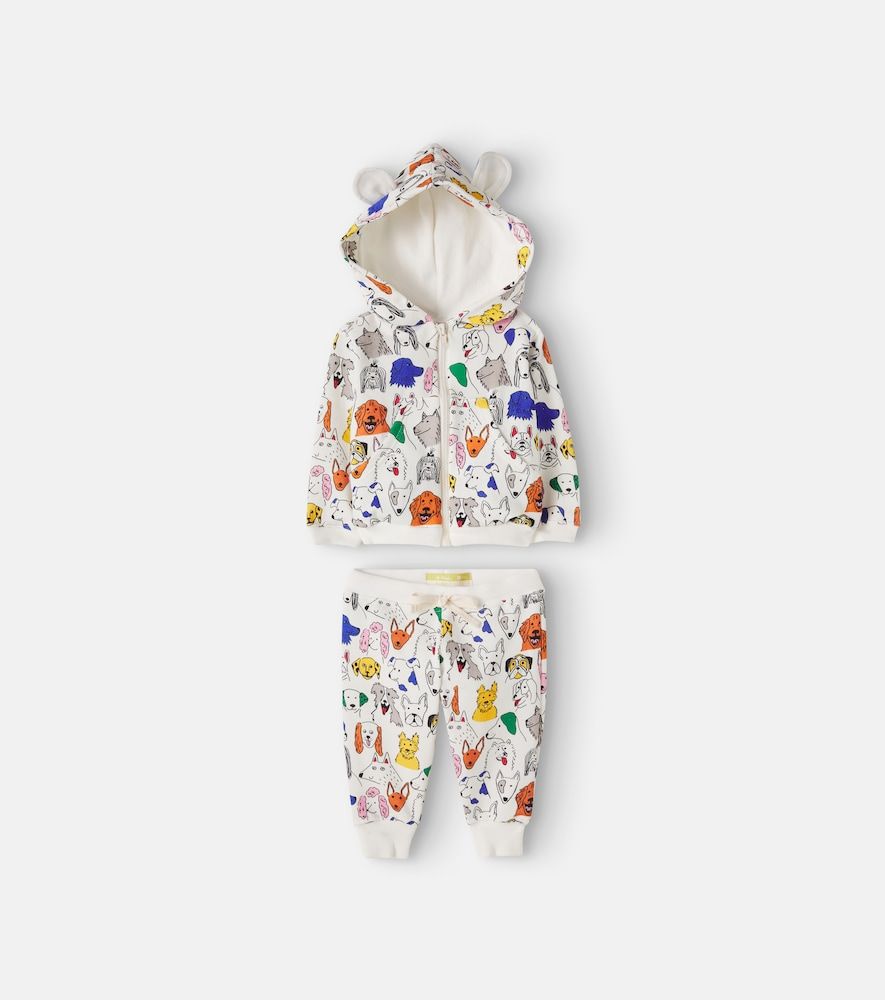 Fábula Bebé - set de sudadera y pantalones en mezcla de algodón - Fabula - Modalova