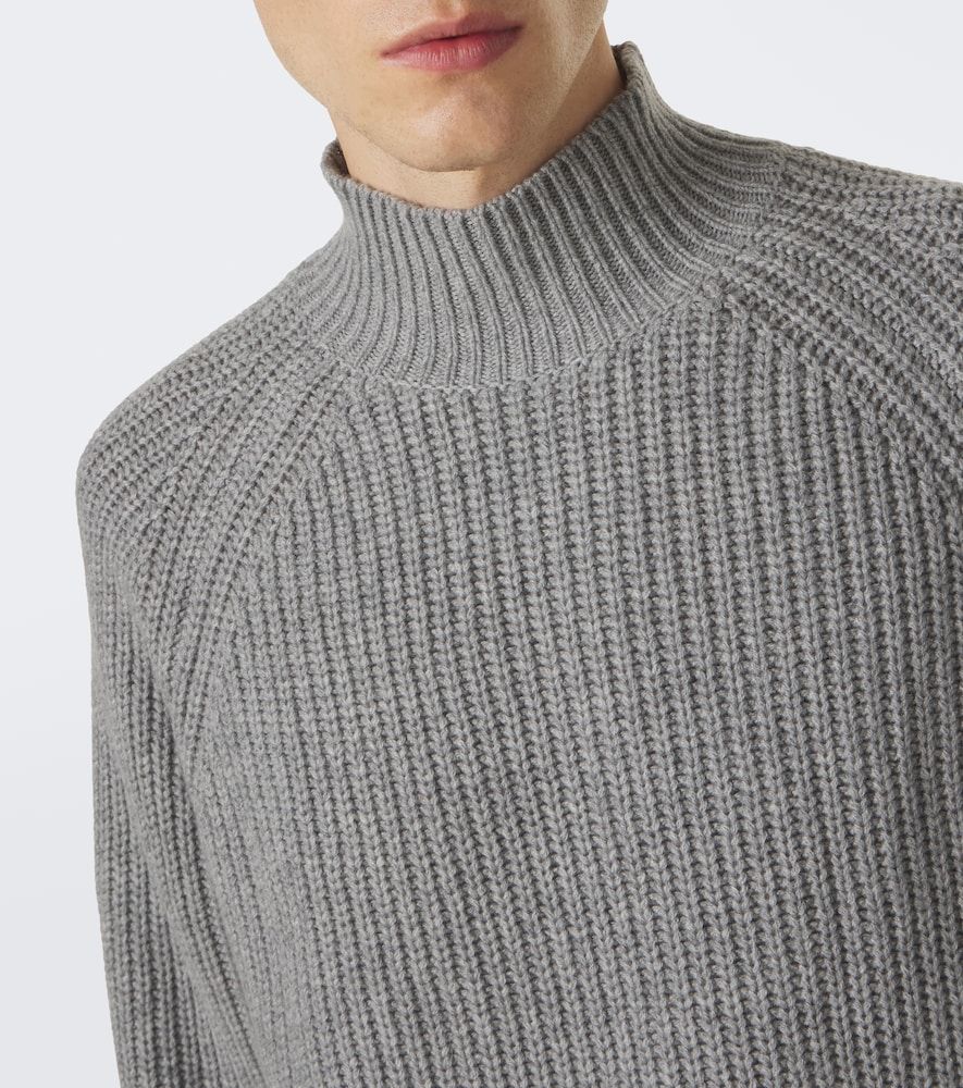 Jersey de cuello alto de lana y cachemir - Allude - Modalova