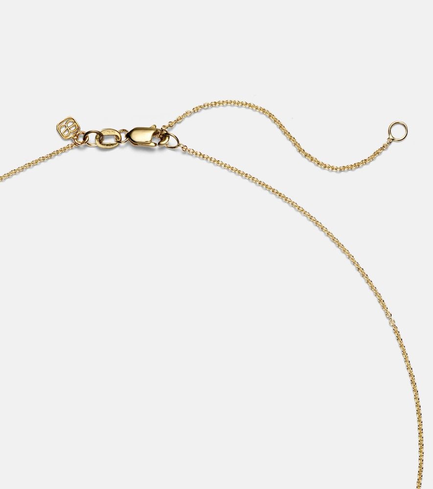 Collar Medium Love de oro amarillo de 14 ct con diamantes - Sydney Evan - Modalova