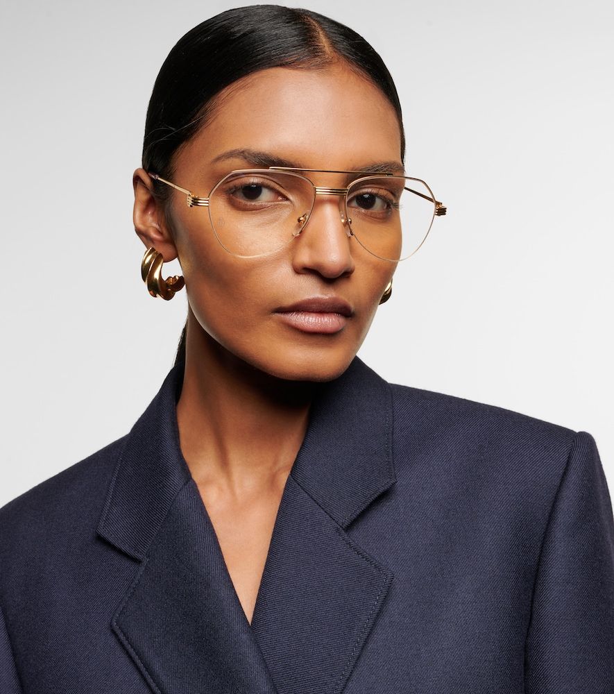Occhiali Première aviator - Cartier Eyewear Collection - Modalova