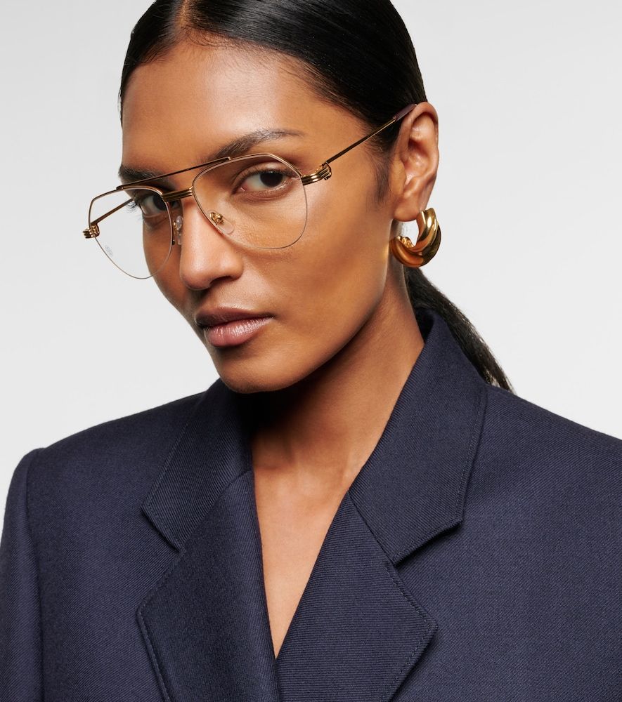 Occhiali Première aviator - Cartier Eyewear Collection - Modalova