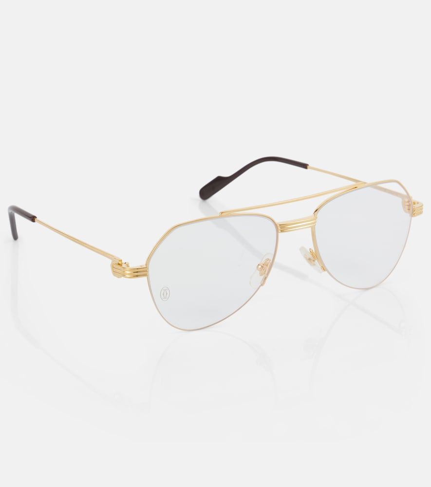 Occhiali Première aviator - Cartier Eyewear Collection - Modalova