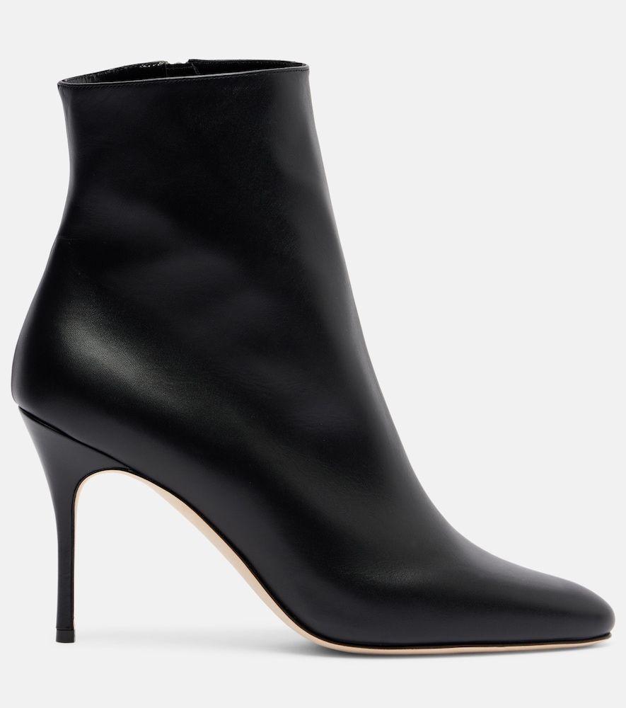 Ankle Boots Insopo aus Leder - Manolo Blahnik - Modalova