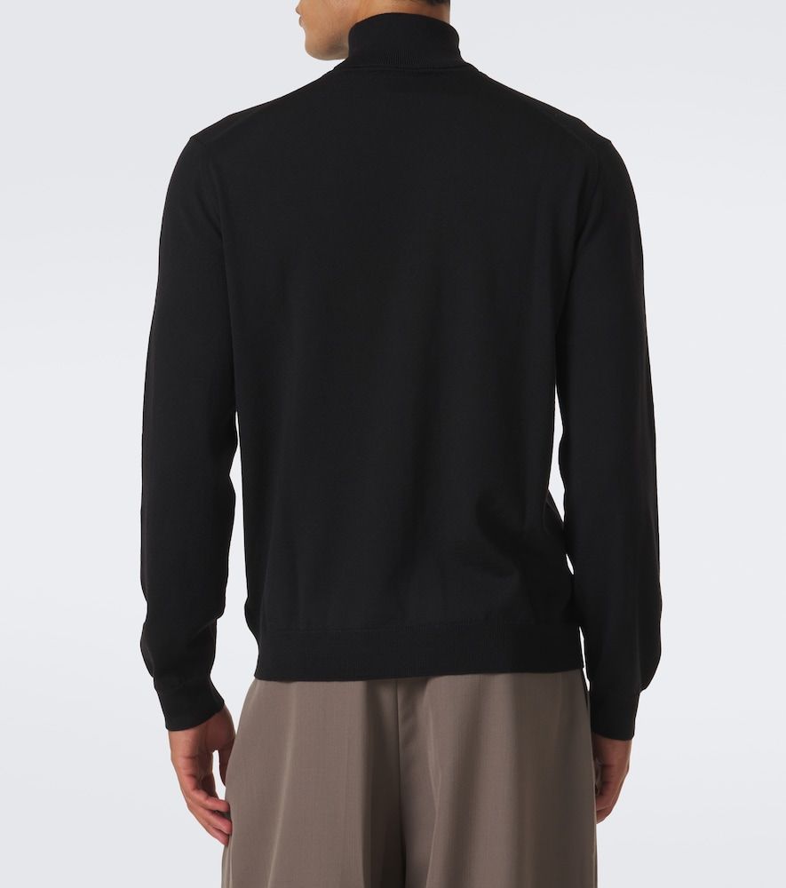 Jersey de lana virgen con cuello alto - Slowear - Modalova