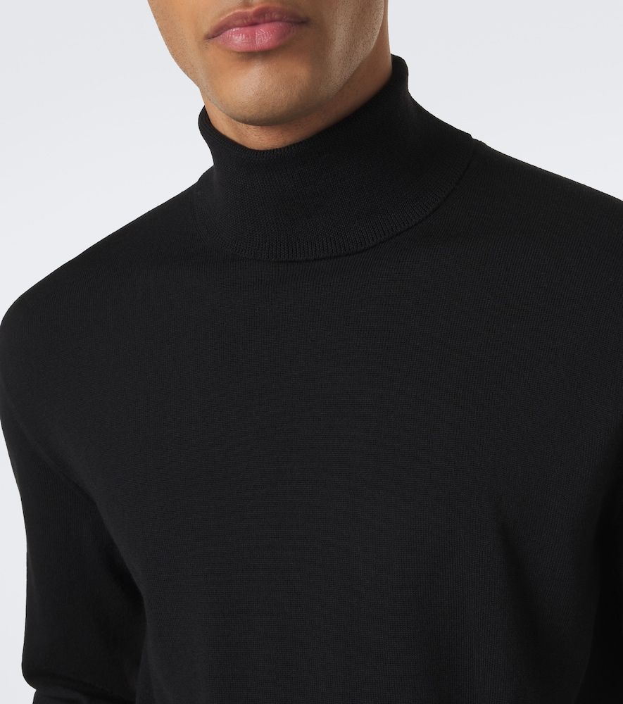 Jersey de lana virgen con cuello alto - Slowear - Modalova
