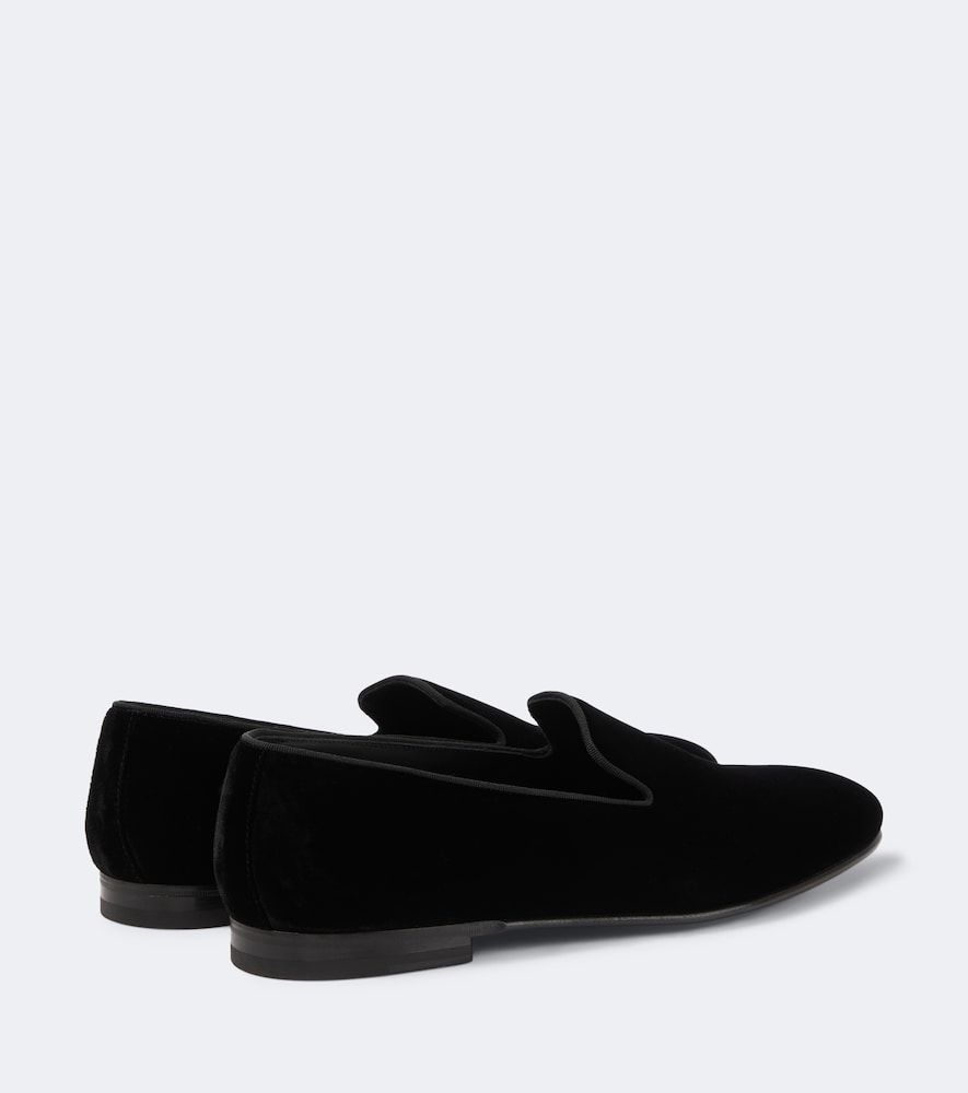 Loafers Mario aus Samt - Manolo Blahnik - Modalova