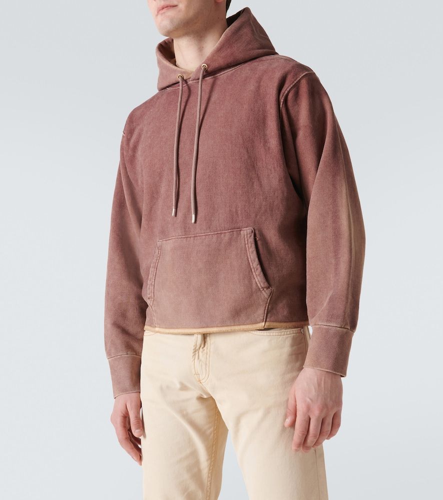 Felpa con cappuccio Raw Edge in cotone - NotSoNormal - Modalova
