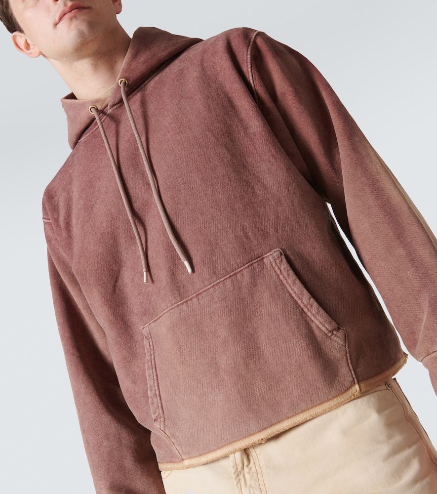 Felpa con cappuccio Raw Edge in cotone - NotSoNormal - Modalova