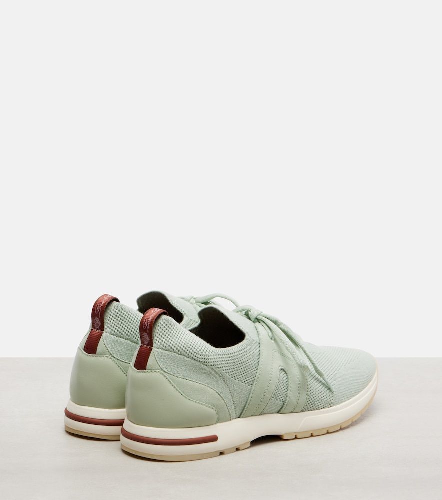 LP Lady Flex suede-trimmed sneakers - Loro Piana - Modalova