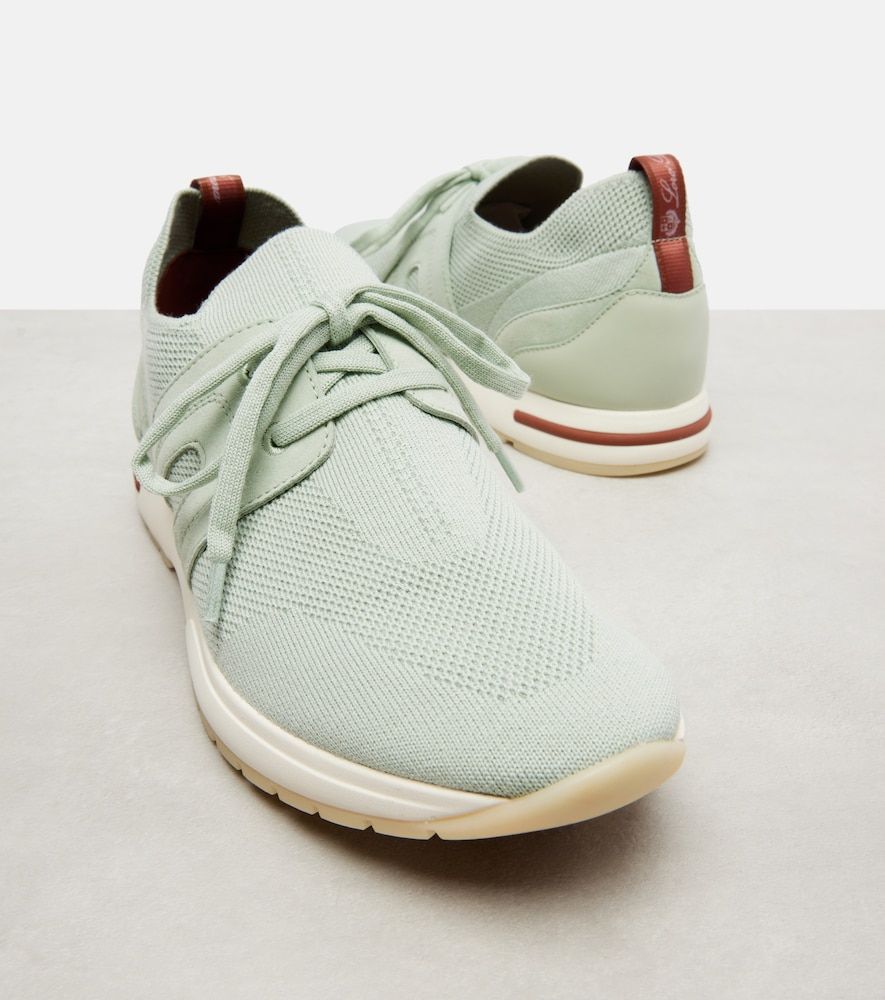 LP Lady Flex suede-trimmed sneakers - Loro Piana - Modalova
