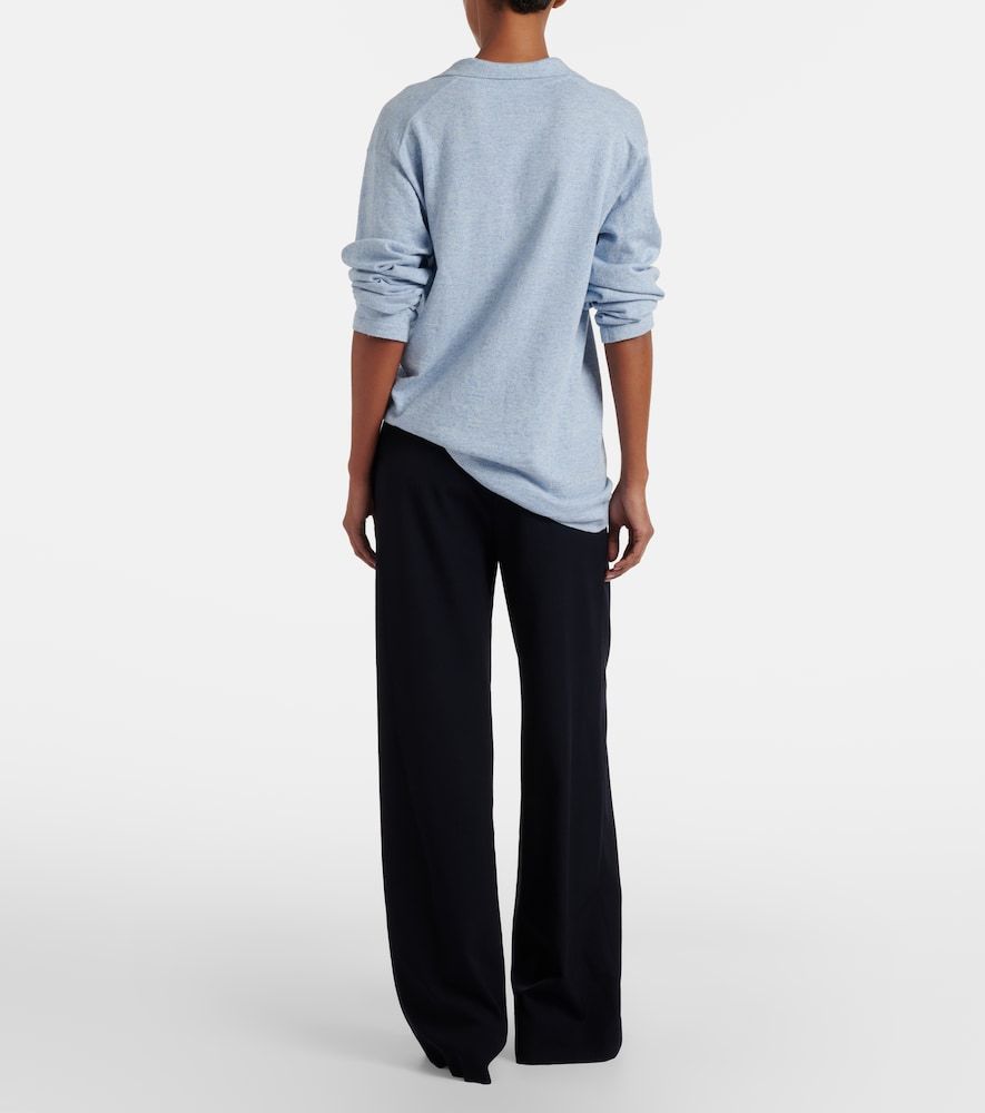 Pantalones anchos Dender de gabardina de lana - The Row - Modalova