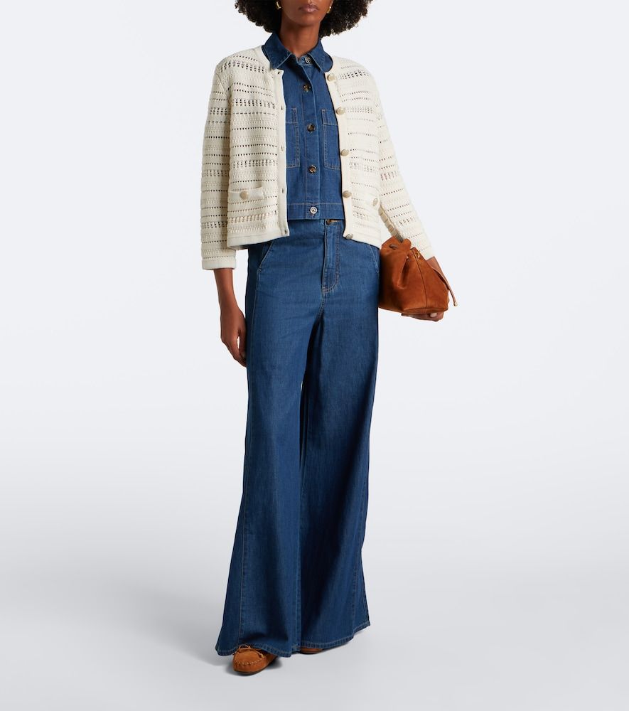 Bellingham cotton cardigan - Veronica Beard - Modalova