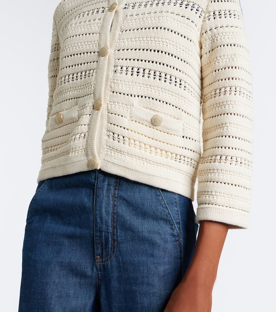 Bellingham cotton cardigan - Veronica Beard - Modalova