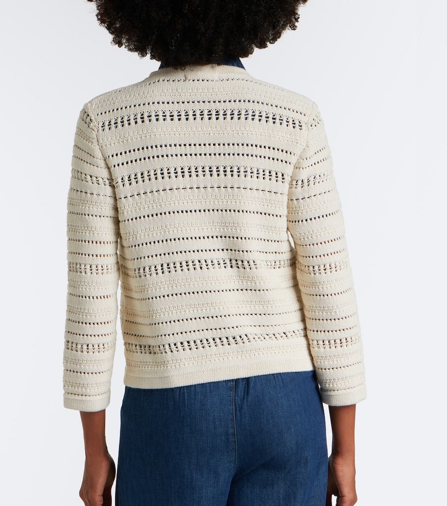 Bellingham cotton cardigan - Veronica Beard - Modalova