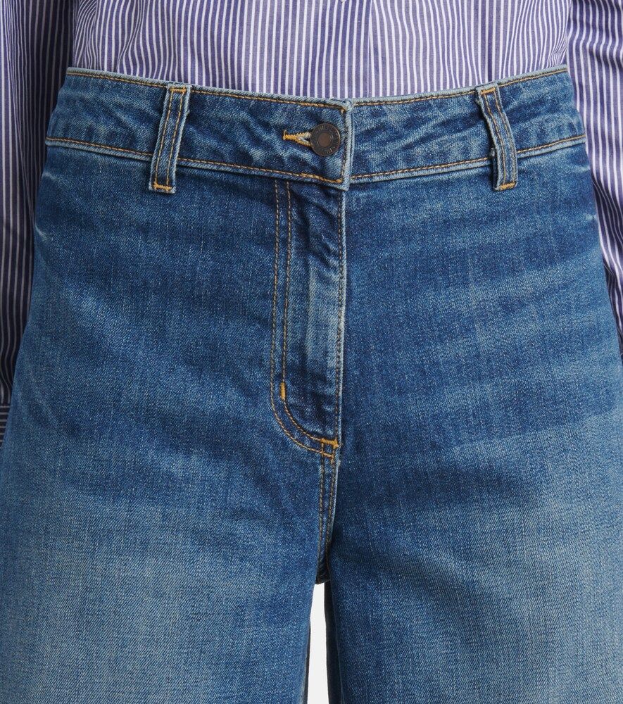 Jeans Megan a gamba larga e vita media - Nili Lotan - Modalova