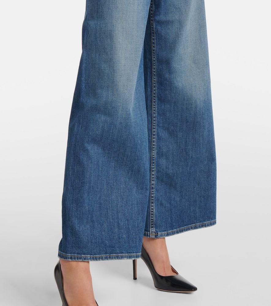 Jeans Megan a gamba larga e vita media - Nili Lotan - Modalova