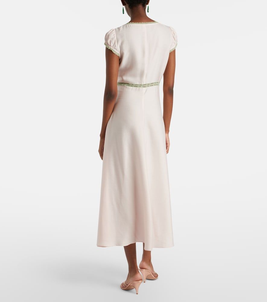 Posse Perla lace-trimmed midi dress - Posse - Modalova