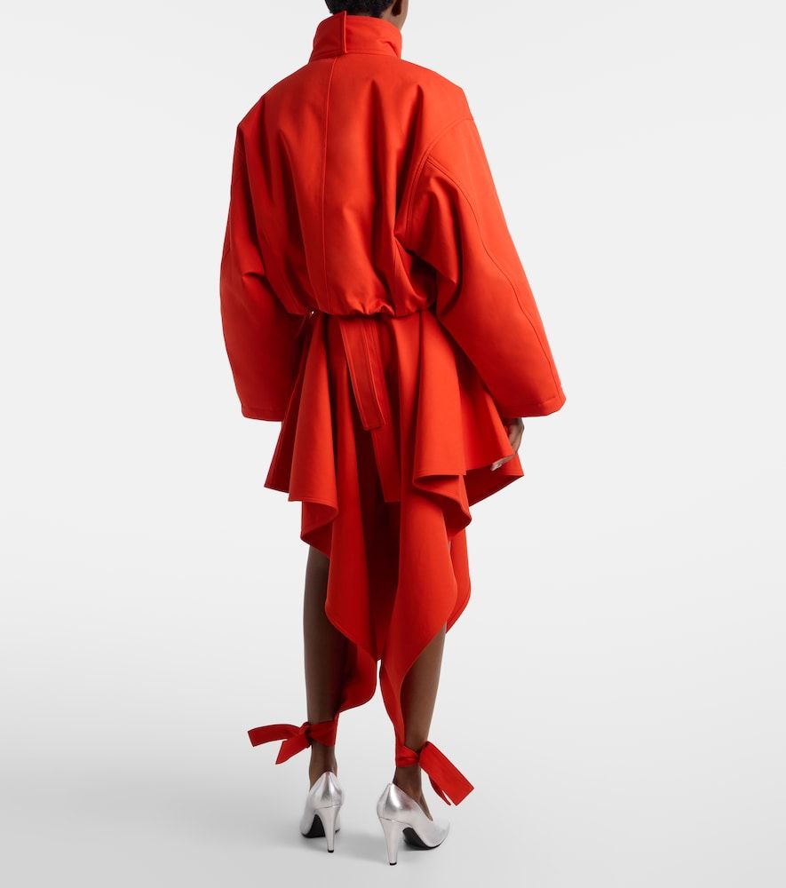 Alaïa Pantalones tapered de gabardina de algodón - Alaia - Modalova