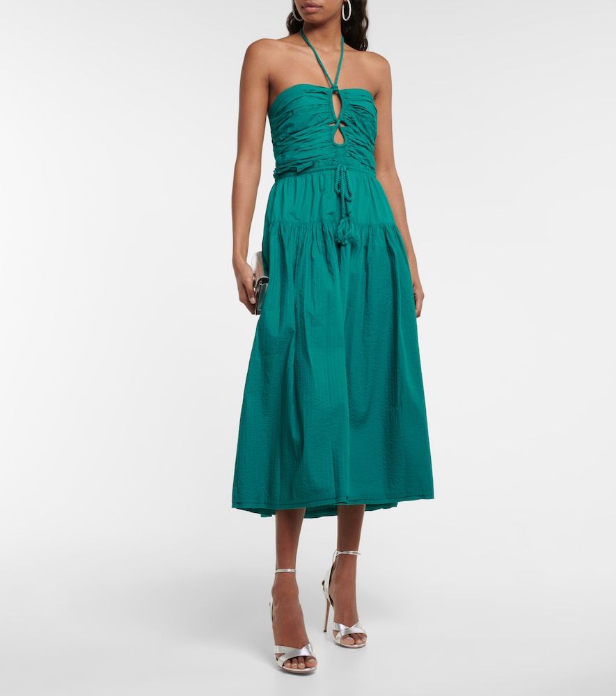 Midikleid Emmaline aus Baumwollpopeline - Ulla Johnson - Modalova