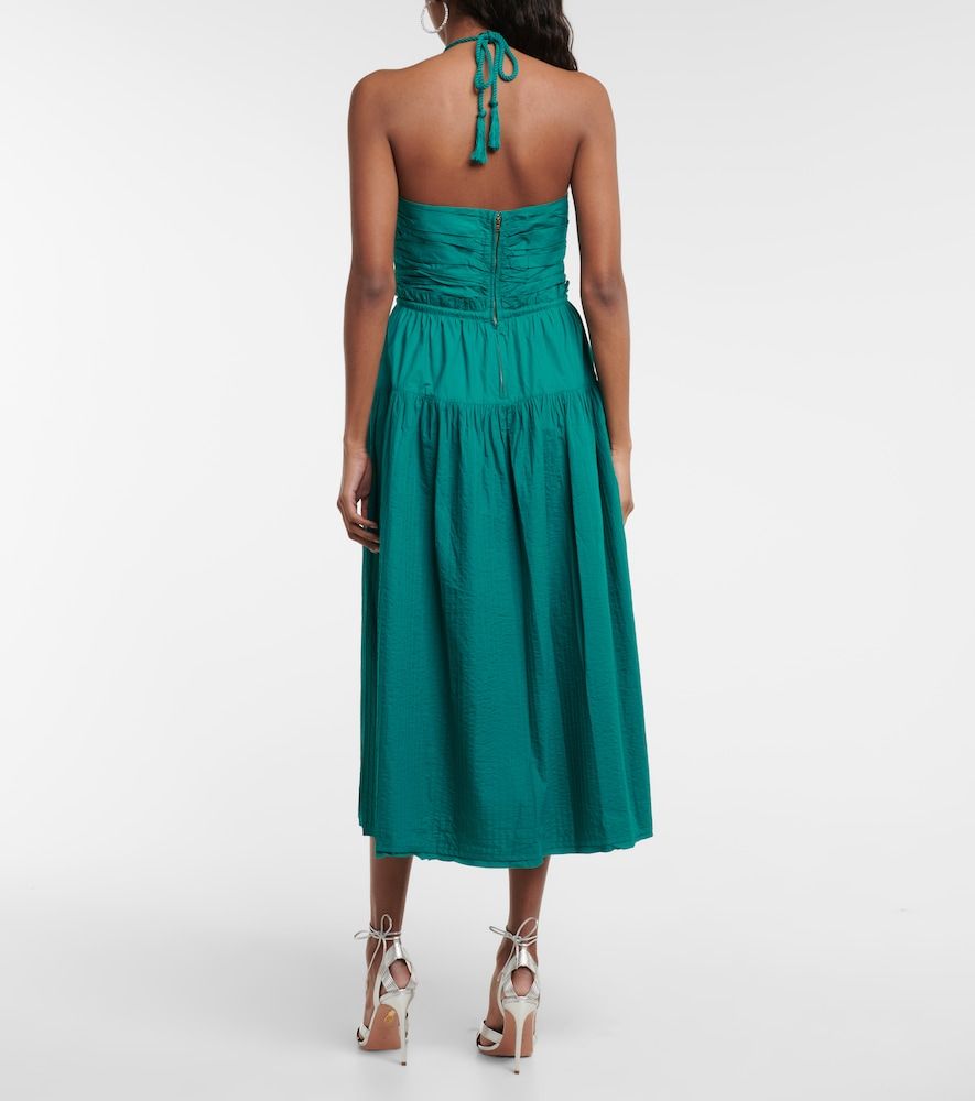 Midikleid Emmaline aus Baumwollpopeline - Ulla Johnson - Modalova