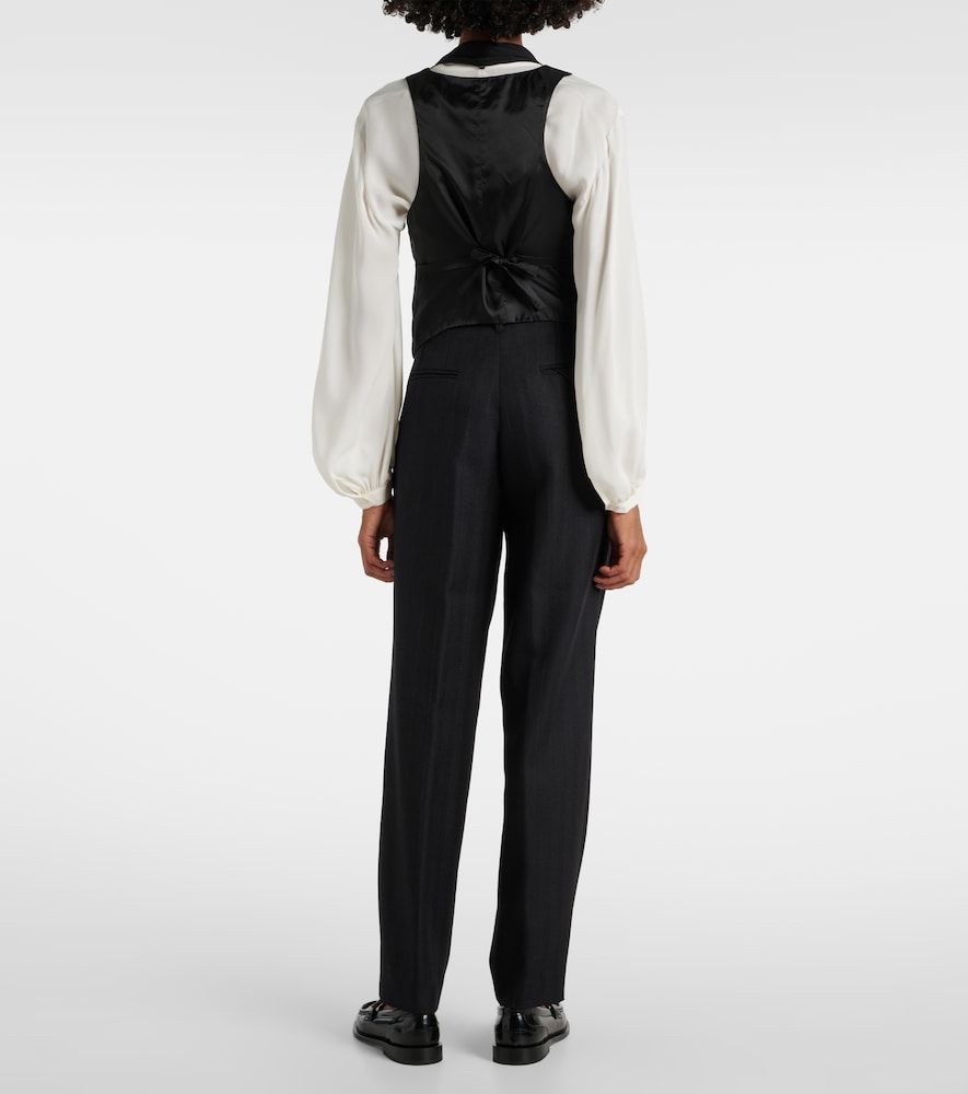 Chaleco Modern Sophistication de lana a rayas - Dorothee Schumacher - Modalova