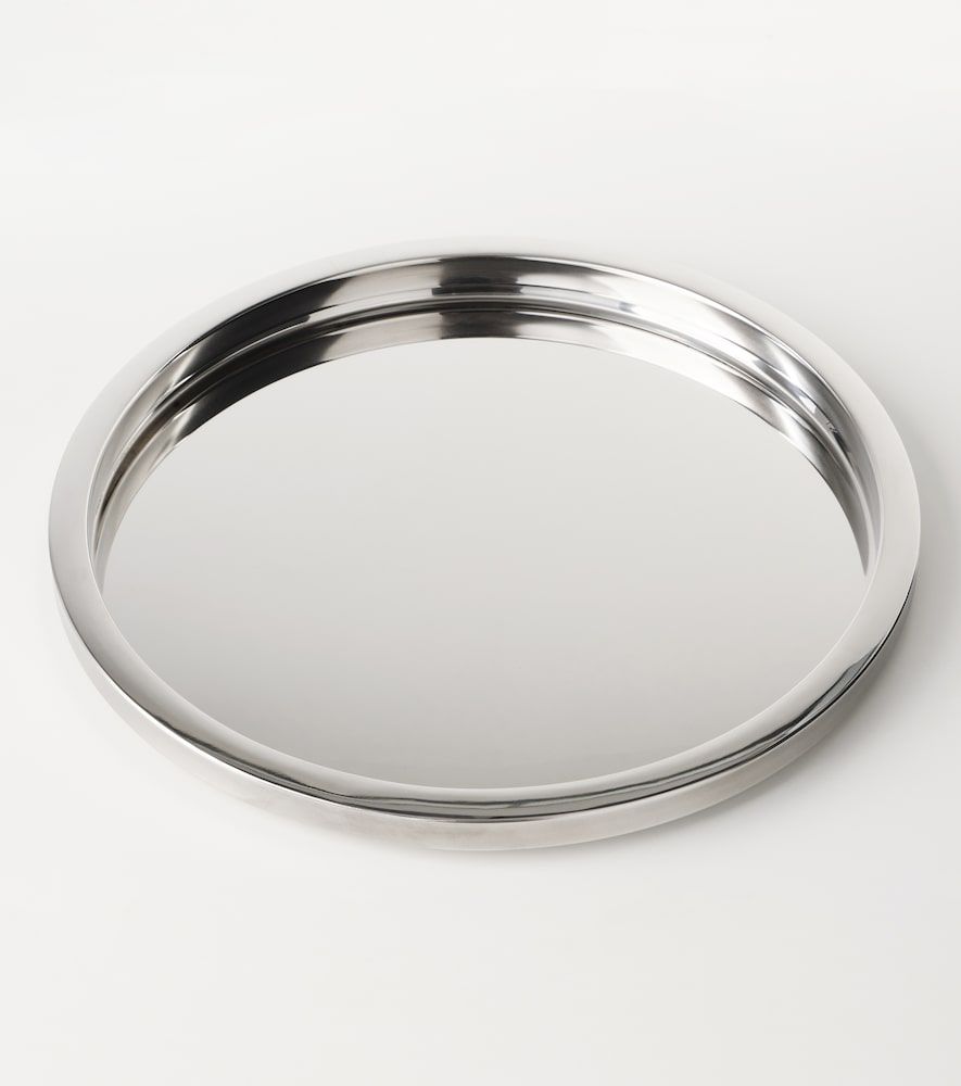 Bandeja decorativa de acero inoxidable - Louise Roe - Modalova