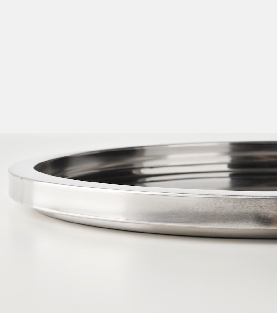 Bandeja decorativa de acero inoxidable - Louise Roe - Modalova