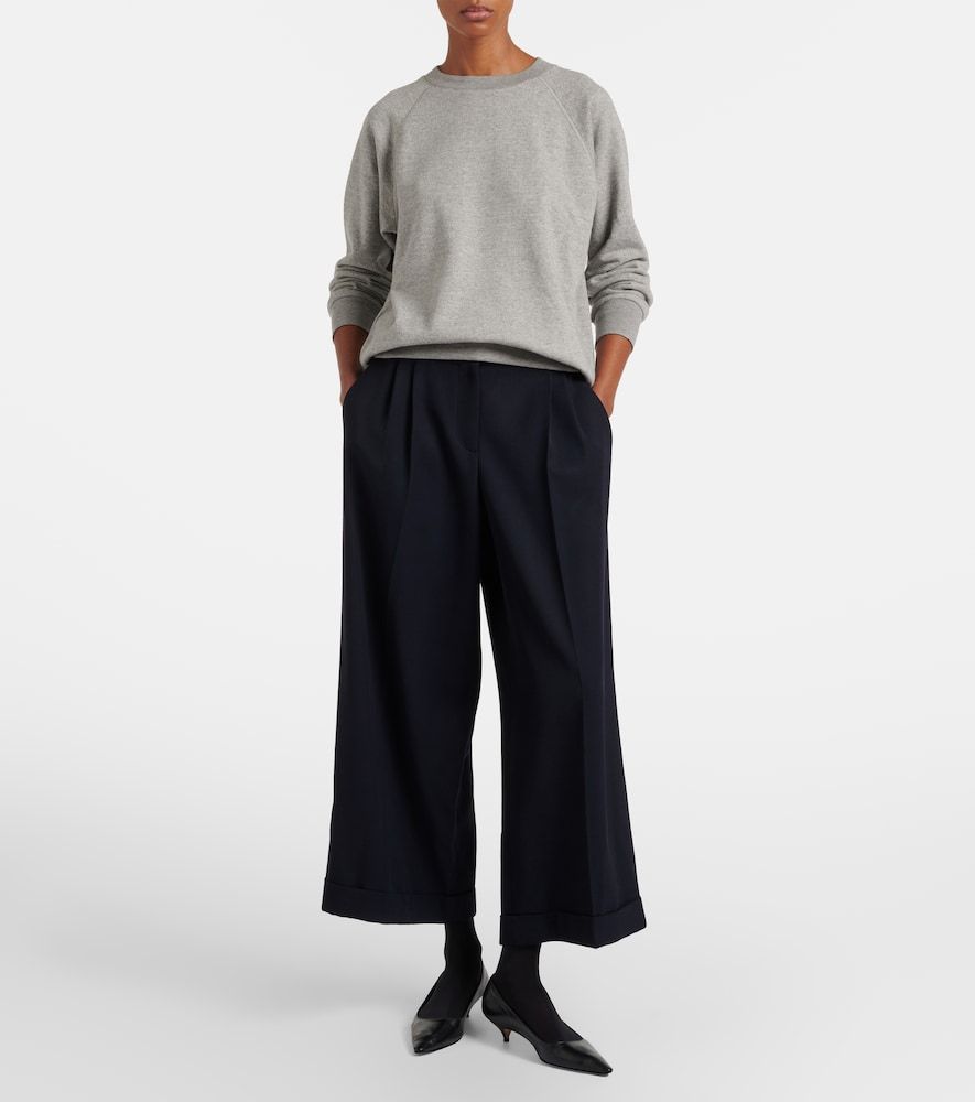 Pantalones anchos Lior de gabardina de lana - The Row - Modalova