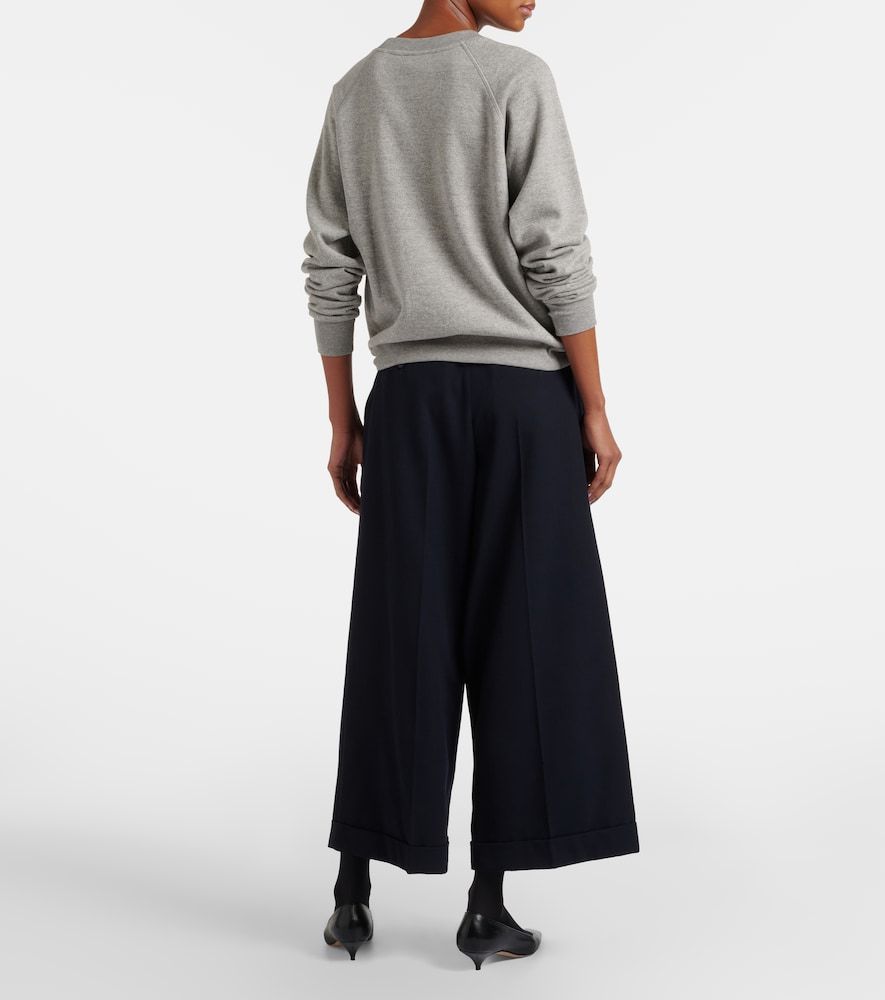 Pantalones anchos Lior de gabardina de lana - The Row - Modalova